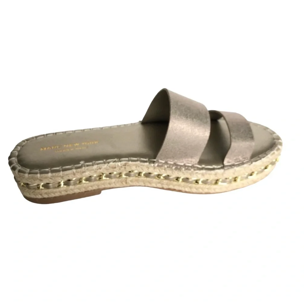 🆕 Marc New York Maggie Sandals Platform Espadrilles Slides